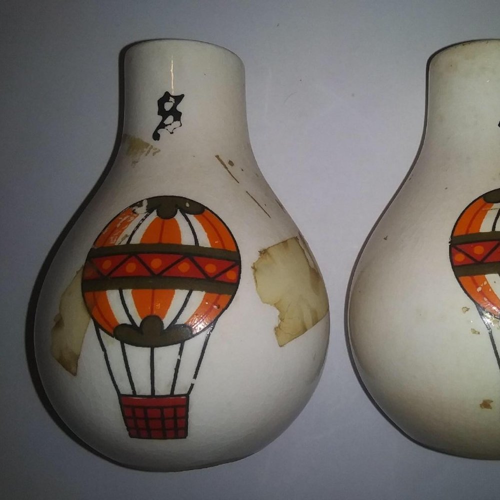 #1 Hot Air Balloon Salt & Pepper Shakers